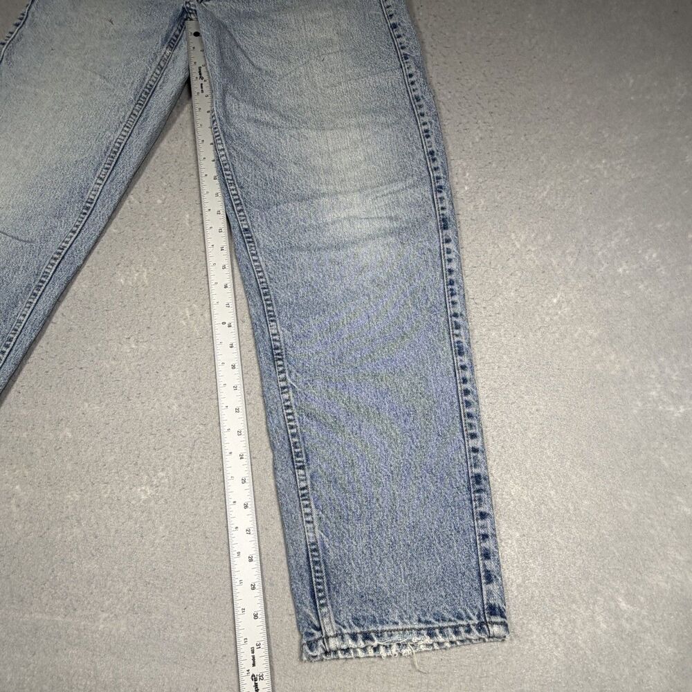 VTG 90s Levis SilverTab Jeans Mens Size 33 Baggy Fit Light Wash Denim Y2k - Picture 8 of 16